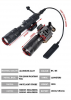 Latarka M600W Dual Tactical Light 500lm